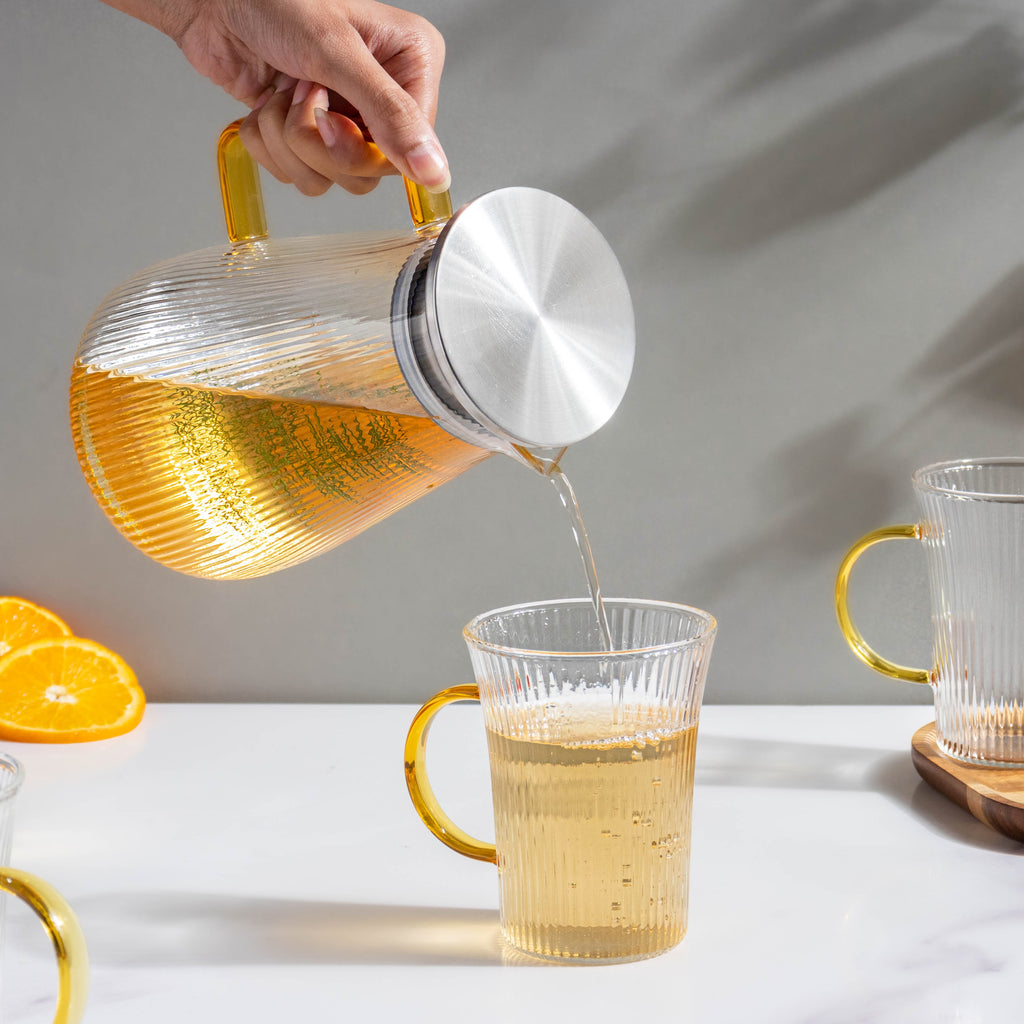Glass Lemonade Set Of 6 Nestasia