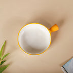 Ceramic Capri Snack Bowl With Handle Nestasia