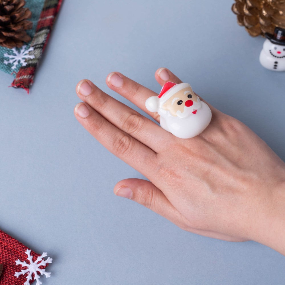 Glow Santa Claus LED Ring Nestasia