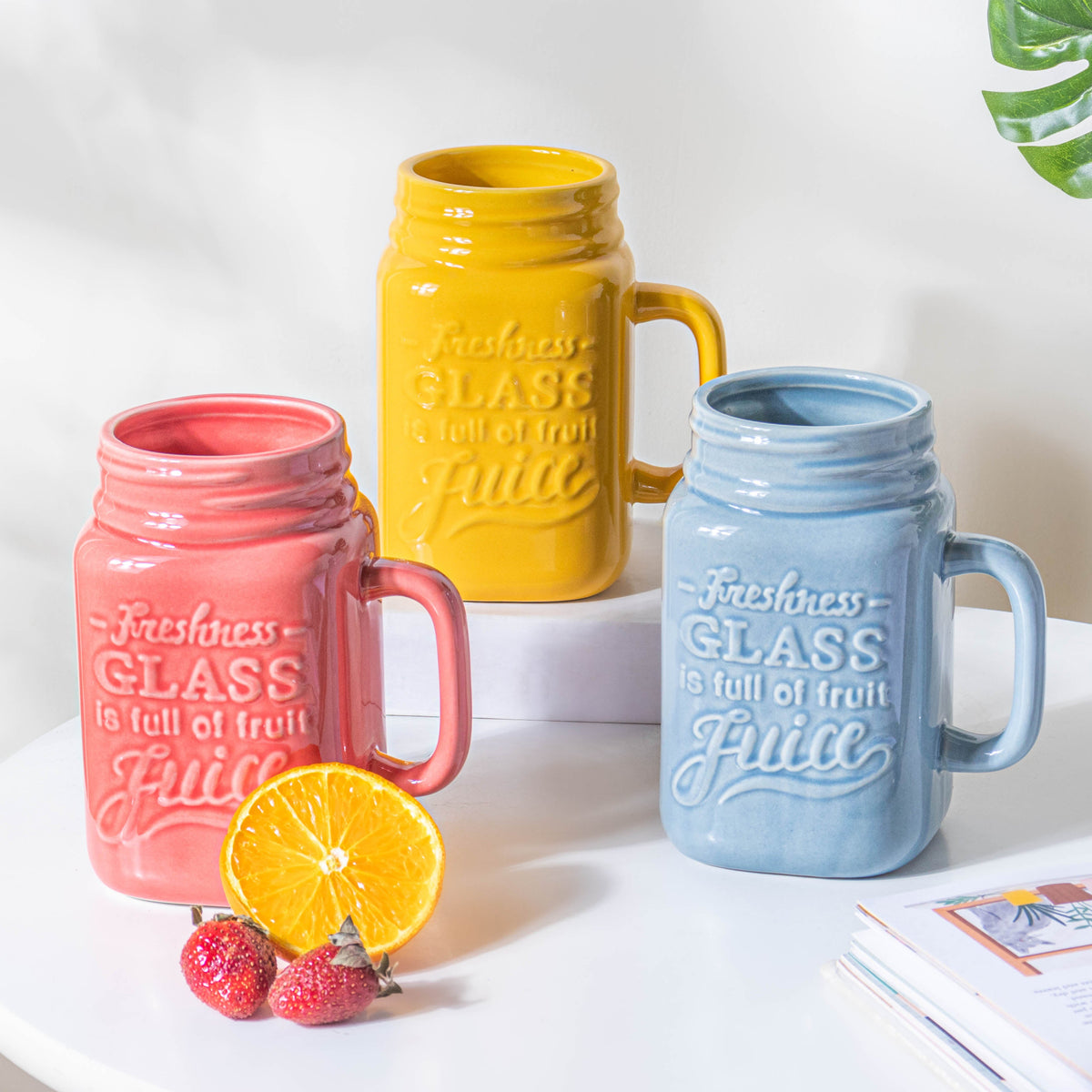 Riona Mason Mug Pink Nestasia