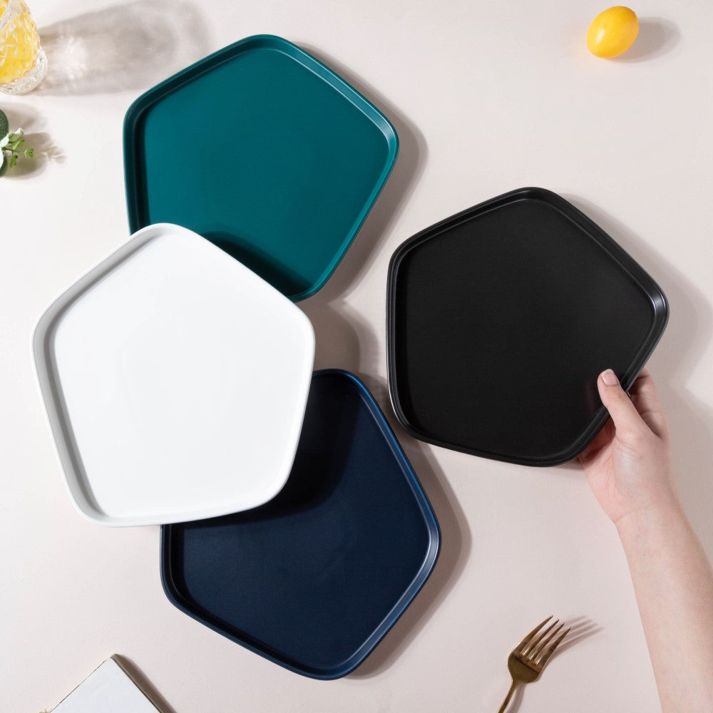 GEOMETRIC Pentagon Plates Nestasia