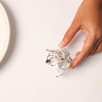 Vintage Silver Crown Napkin Ring Nestasia