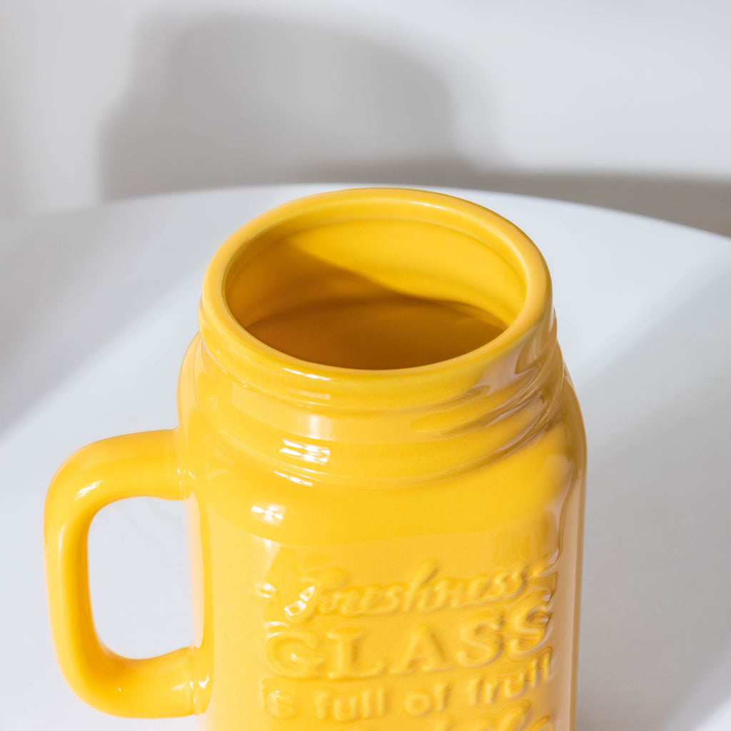 Riona Mason Mug Yellow 450 ml Nestasia