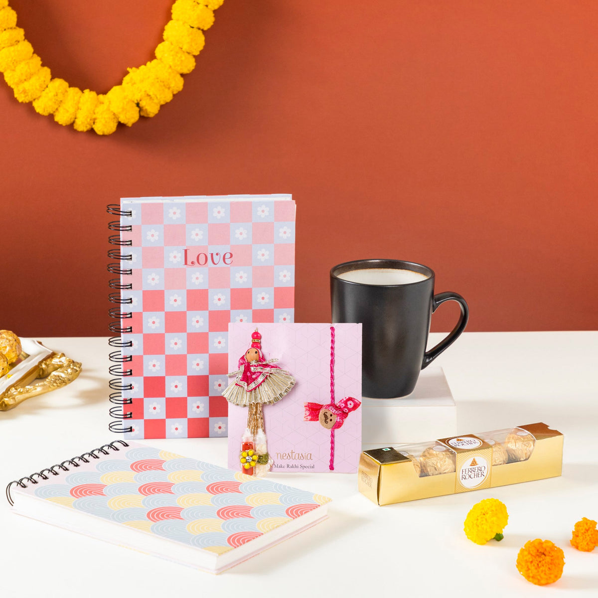 Office Essentials Gift For Bhaiya & Bhabhi Set Of 5 Nestasia