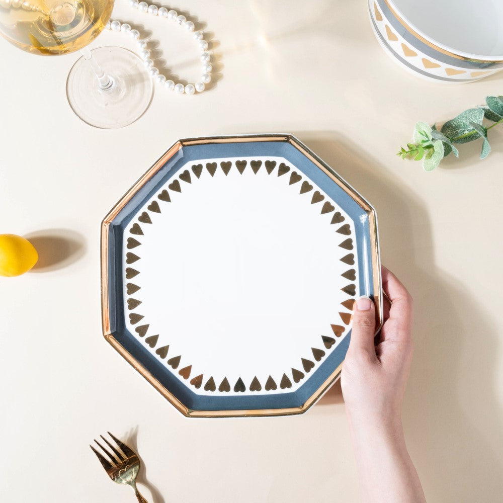 Heart Dinner Plate Nestasia