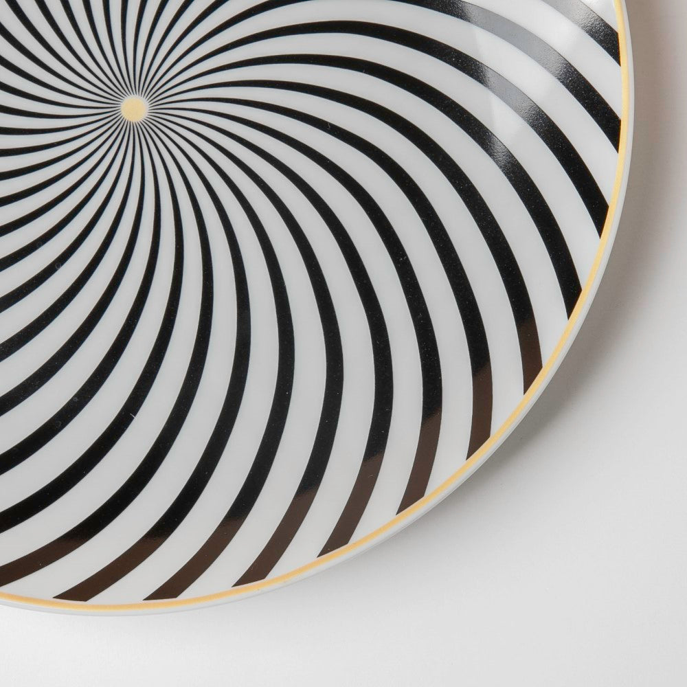 La Mode Spiral Dinner Plate 10 Inch Nestasia
