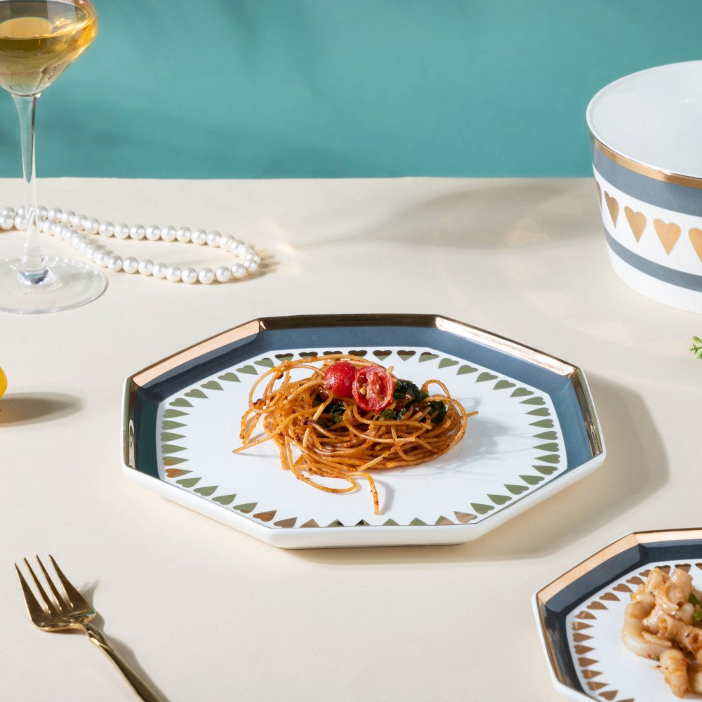 Heart Dinner Plate Nestasia