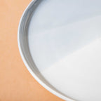 Ombre Snack Plate Grey 7 Inch Nestasia