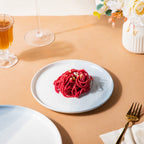 Ombre Snack Plate Grey 7 Inch Nestasia