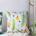 Flower Design Cushion Cover Nestasia