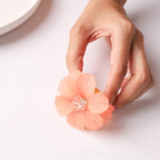 Flower Napkin Holder Peach Nestasia