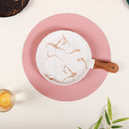 Marble Textured Serving Plate Nestasia
