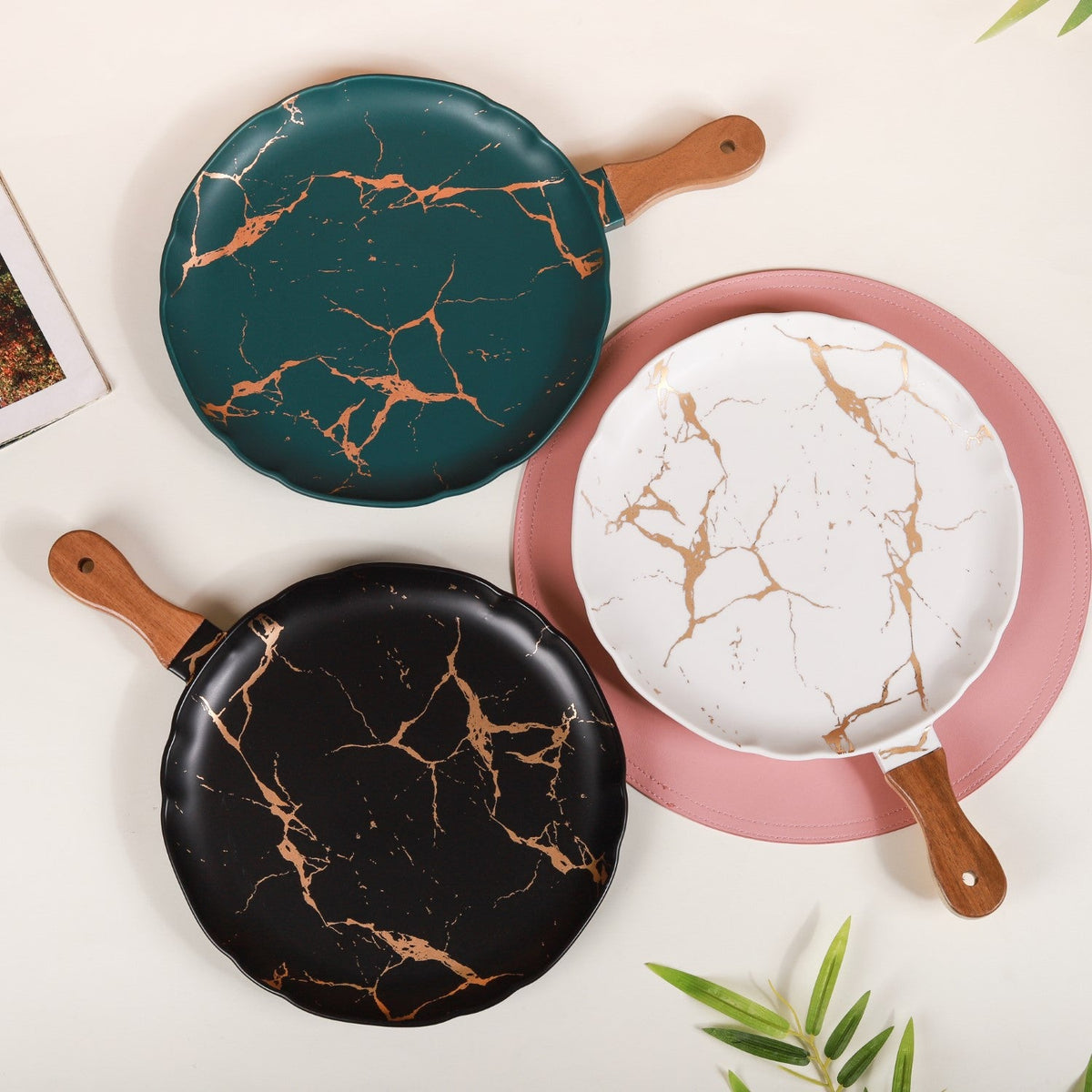Marble Serving Pan Nestasia