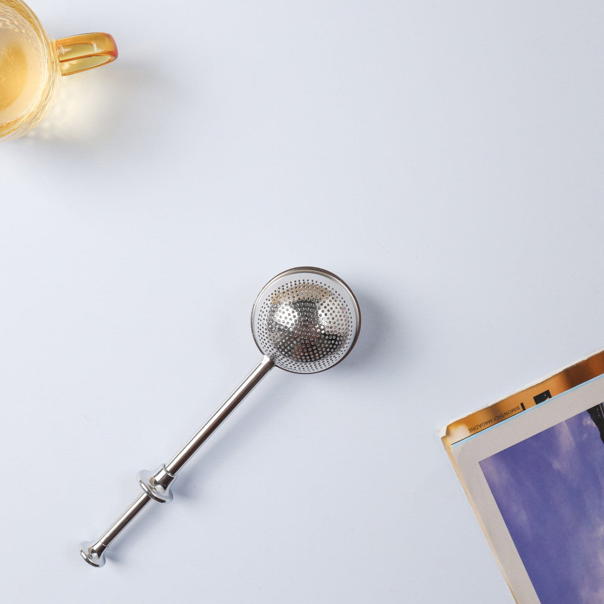 Silver Tea Filter Nestasia