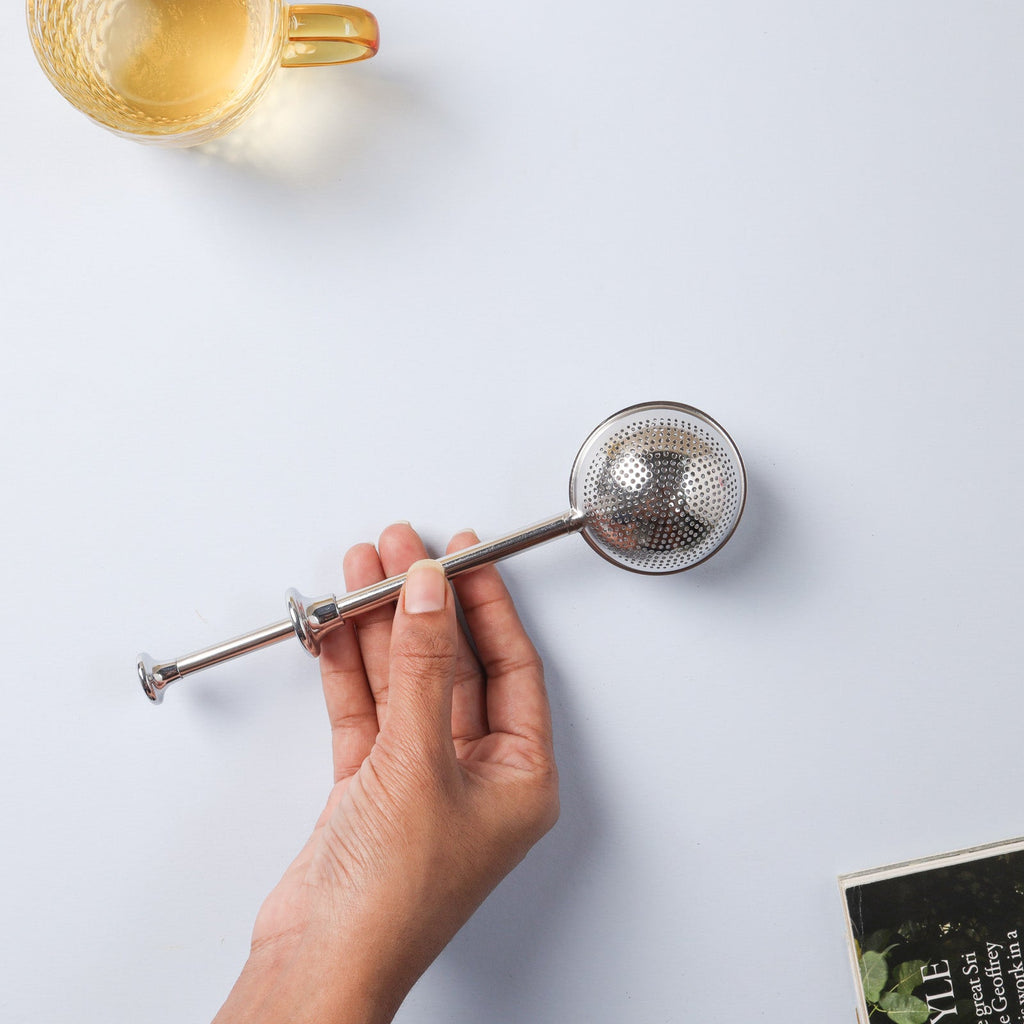 Silver Tea Filter Nestasia