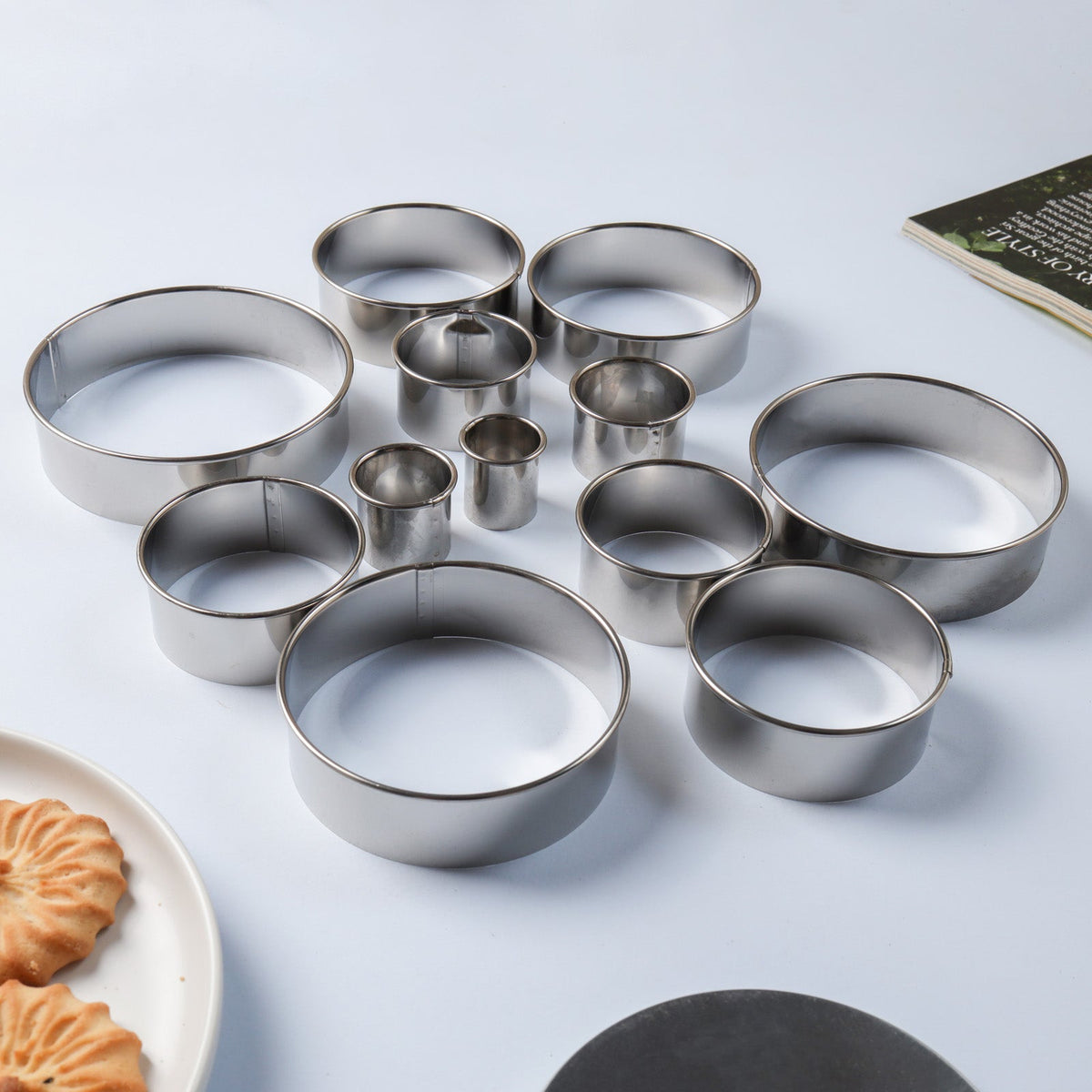 Metal Ring Set Nestasia