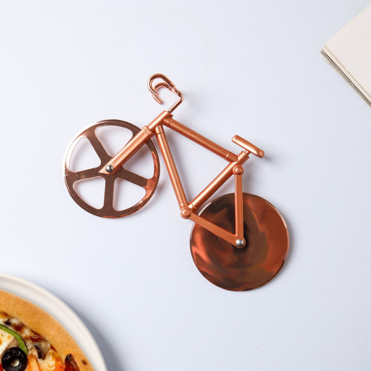 Bike Shaped Pizza Cutter Nestasia
