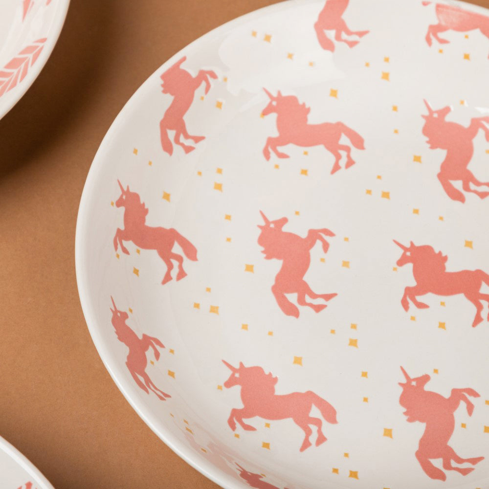 Natura Plates Pink Nestasia