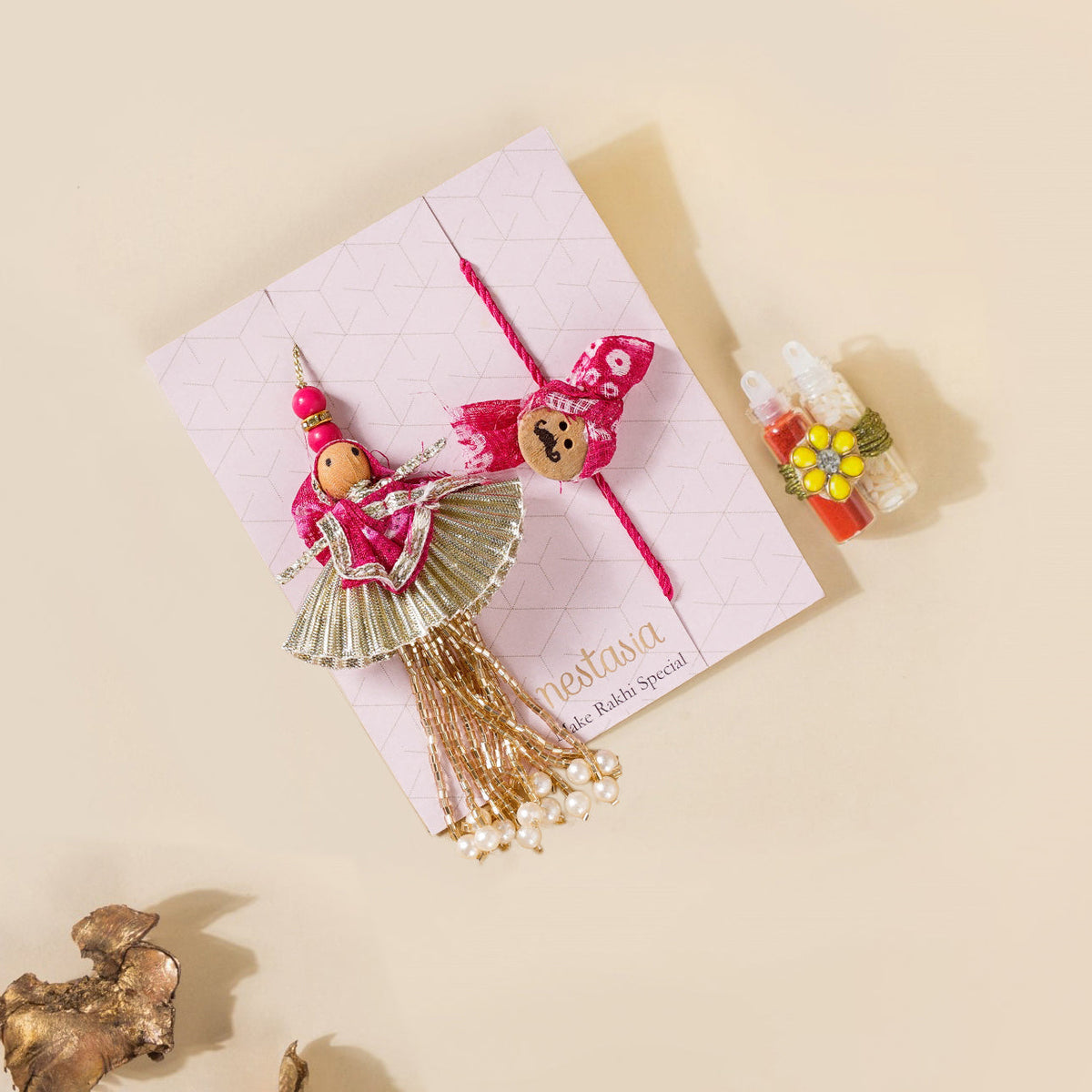 Bubbles & Love Raksha Bandhan Hamper Set Of 6 Nestasia