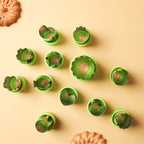 Shape Cutters Set Green Nestasia