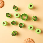 Shape Cutters Set Green Nestasia