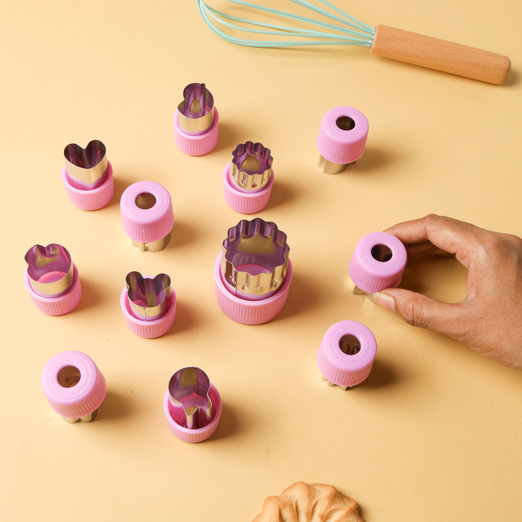 Pink Cookie Cutter Set Nestasia
