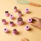 Pink Cookie Cutter Set Nestasia