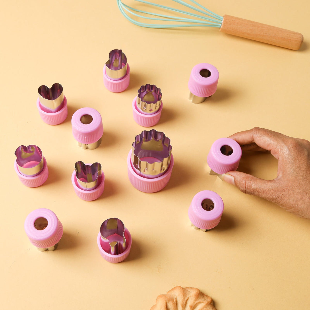 Pink Cookie Cutter Set Nestasia