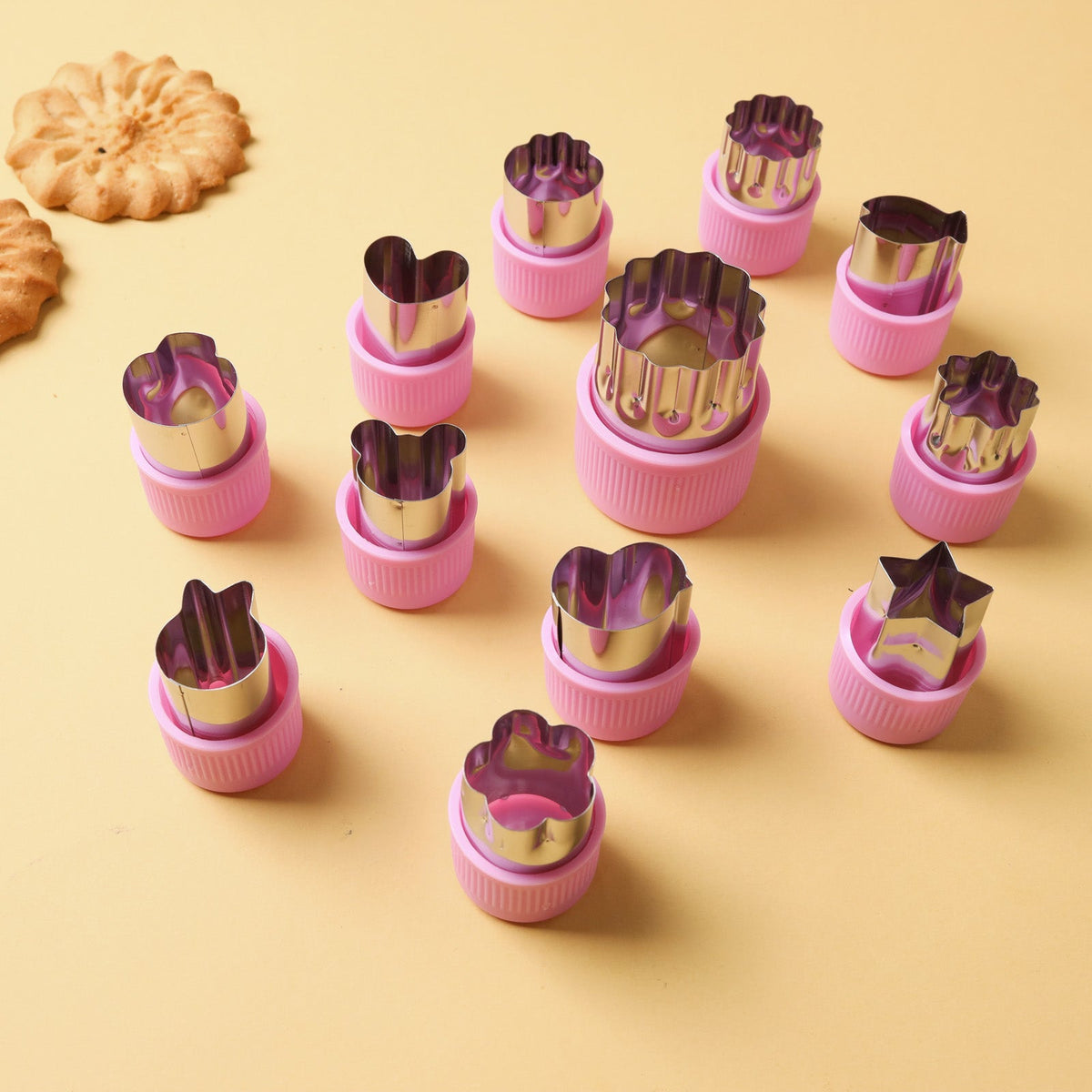 Pink Cookie Cutter Set Nestasia