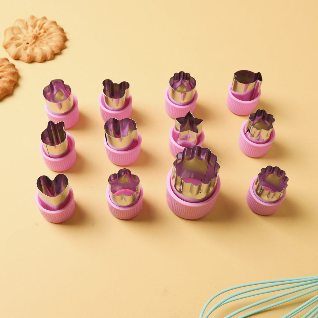 Pink Cookie Cutter Set Nestasia