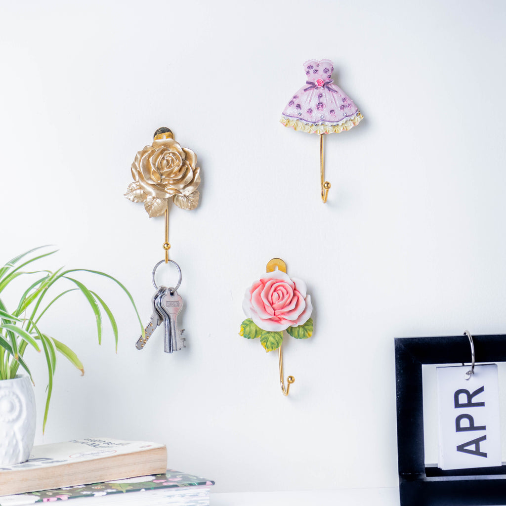 Golden Rose Hook Nestasia