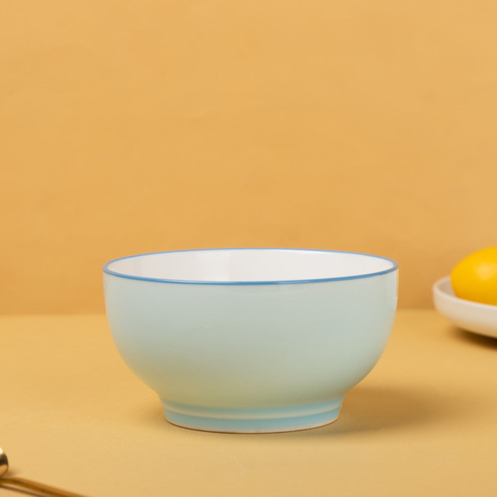 Riona Ceramic Side Bowl Blue 300 ml Nestasia