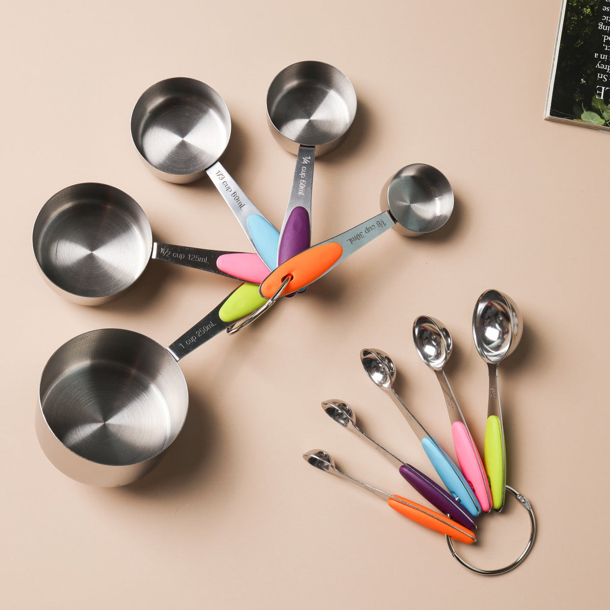 Measuring Cup And Spoon Set Nestasia