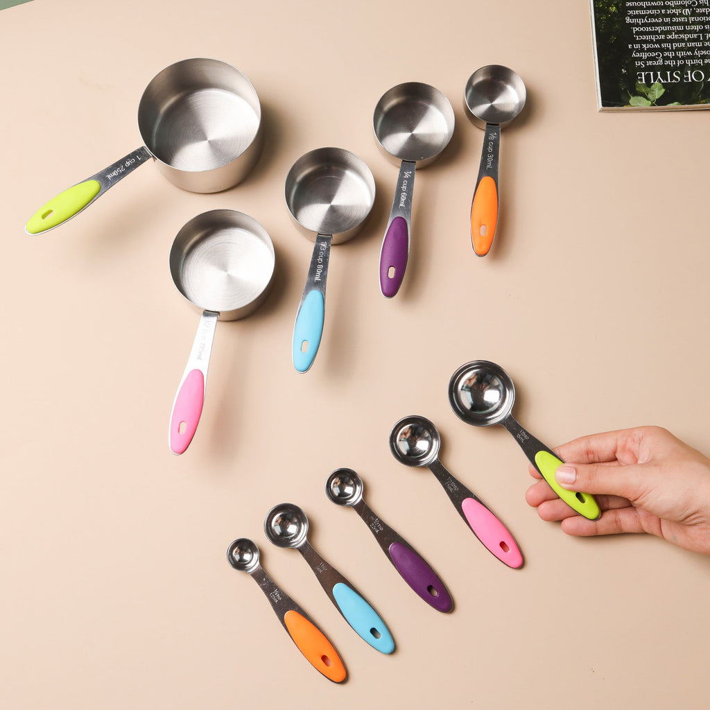 Measuring Cup And Spoon Set Nestasia
