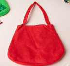 Christmas Santa Quirky Gift Bag Red 7 Inch Nestasia