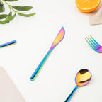 Vintage Stainless Steel Cutlery Set Of 4 Multicolour Nestasia
