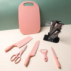 Knife Set With Board Nestasia
