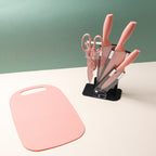 Knife Set With Board Nestasia