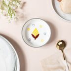 Bloom Dessert Plate Grey Nestasia