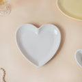 Snow White Heart Snack Plate Nestasia