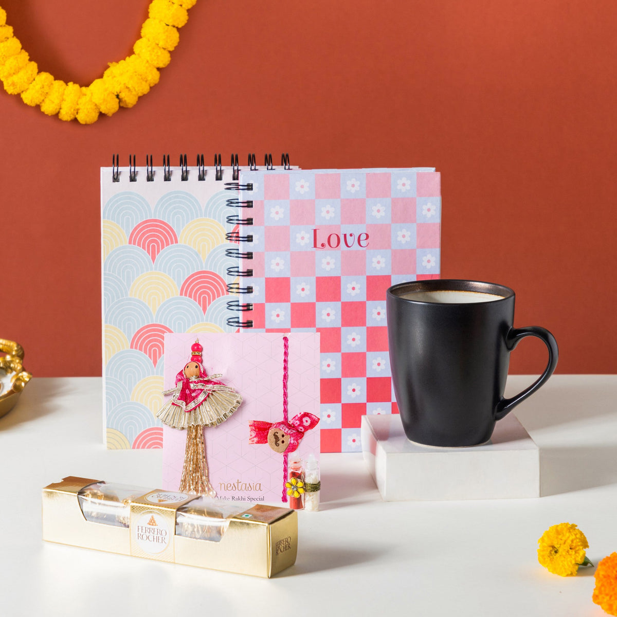 Office Essentials Gift For Bhaiya & Bhabhi Set Of 5 Nestasia
