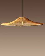 Handmade Rattan Hanging Light for Bedroom and Study Room