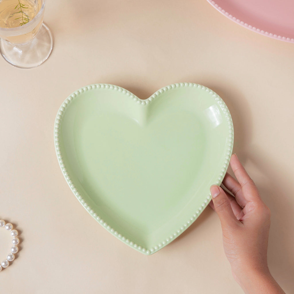 Green Goblet Snack Plate Nestasia
