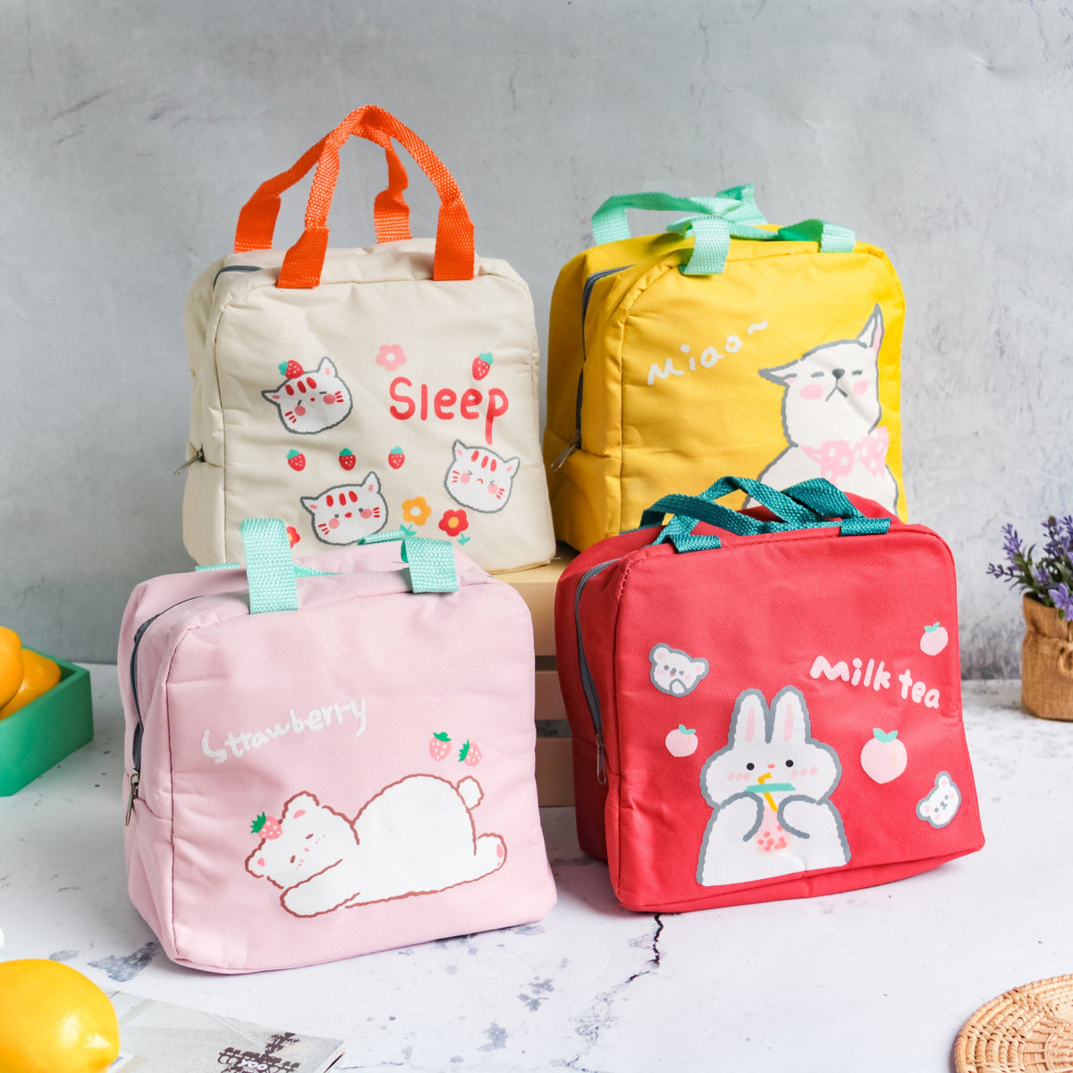 Cute Lunch Bag Nestasia