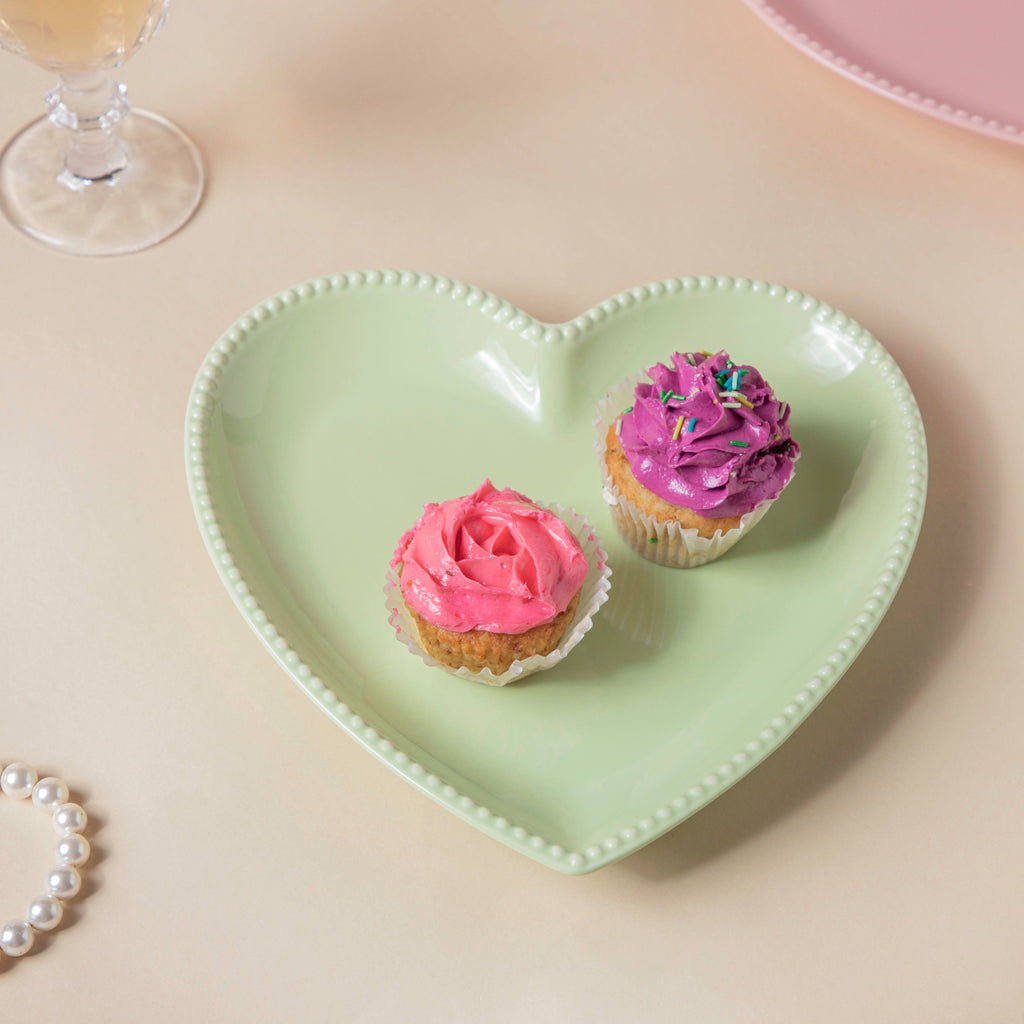 Green Goblet Snack Plate Nestasia