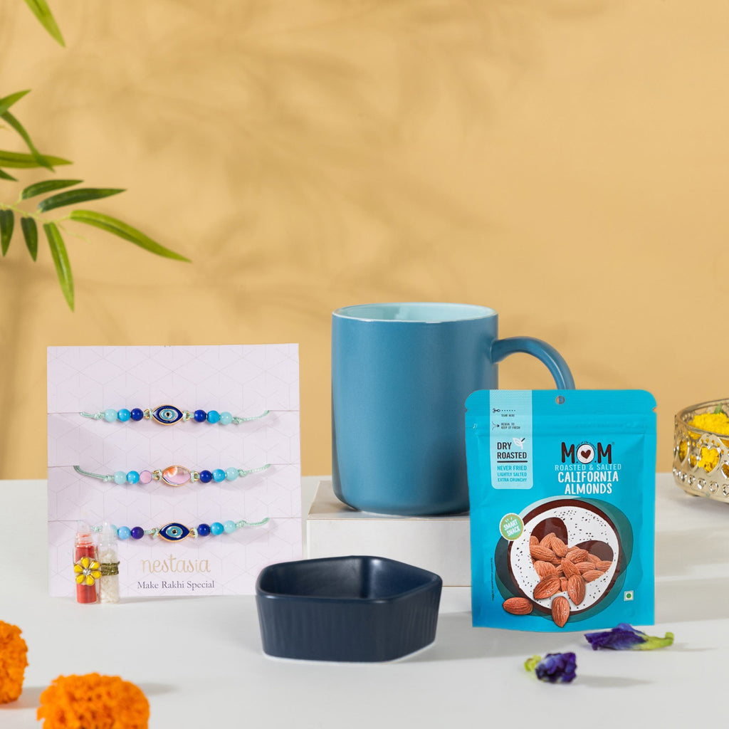 Tea Lover Rakhi Gift Hamper Set Of 5 Nestasia