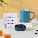 Tea Lover Rakhi Gift Hamper Set Of 5 Nestasia