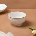 Regina White Textured Soup Bowl 600ml