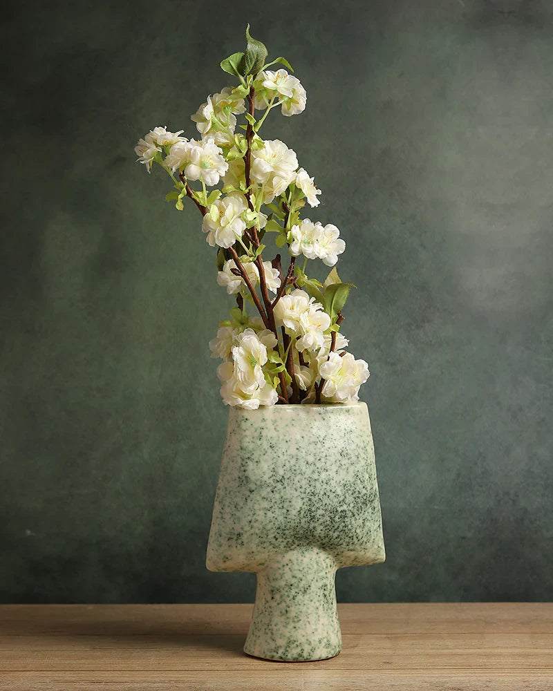 Sculptural Ceramic Vase for Artistic Home Decor