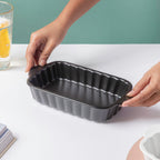Black Berry Textured Baking Tray 7 Inch Nestasia